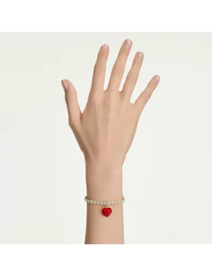 Charm Idyllia, Cuore Rosso placcato color oro Donna Swarovski - category_name - XDMG De Marchi Gianotti
