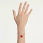 Charm Idyllia, Cuore Rosso placcato color oro Donna Swarovski Charm Idyllia, Cuore Rosso placcato color oro Donna Swarovski