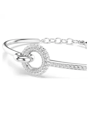 Bracciale rigido Dextera, Bianco, Placcato Rodio Donna Swarovski - category_name - XDMG De Marchi Gianotti