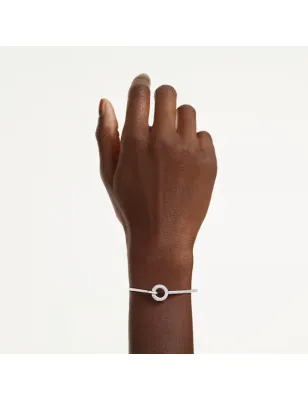 Bracciale rigido Dextera, Bianco, Placcato Rodio Donna Swarovski - category_name - XDMG De Marchi Gianotti