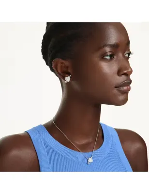 Set Idyllia, Cuore con Freccia, Bianco Donna Swarovski