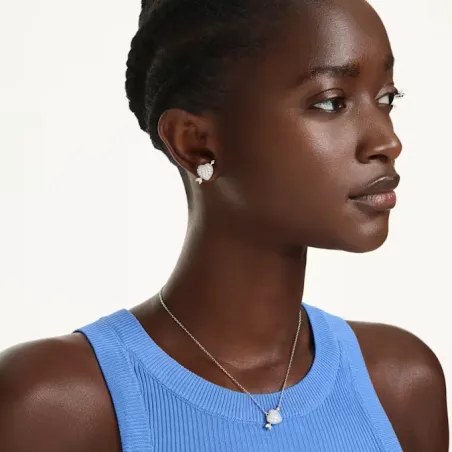 Set Idyllia, Cuore con Freccia, Bianco Donna Swarovski