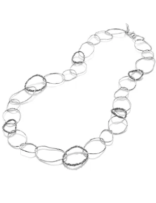 Collana Lunga Aria Perlage Donna Giovanni Raspini