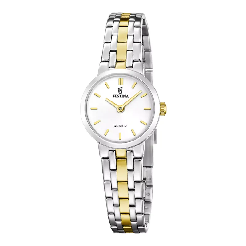 Orologio Mademoiselle Quarzo Grigio Acciaio F20747/1 Donna Festina Orologio Mademoiselle Quarzo Grigio Acciaio F20747/1 Donna Festina