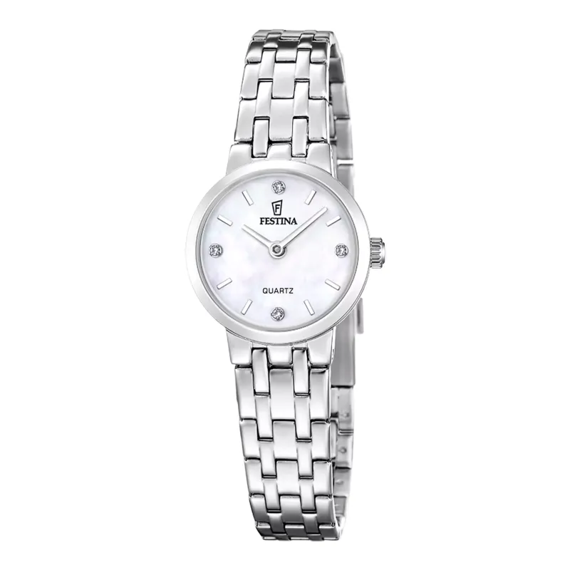 Orologio Mademoiselle Quarzo Madreperla Acciaio F20746/1 Donna Festina Orologio Mademoiselle Quarzo Madreperla Acciaio F20746/1 Donna Festina