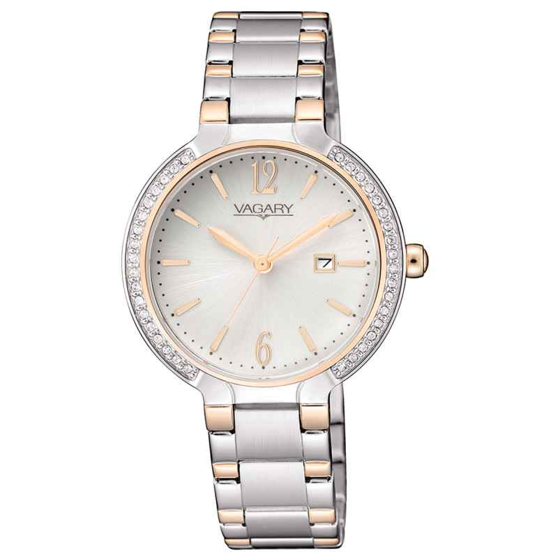 Orologio Flair Quarzo Bianco Oro Cristalli IU3-096-11 Donna Vagary Orologio Flair Quarzo Bianco Oro Cristalli IU3-096-11 Donna Vagary