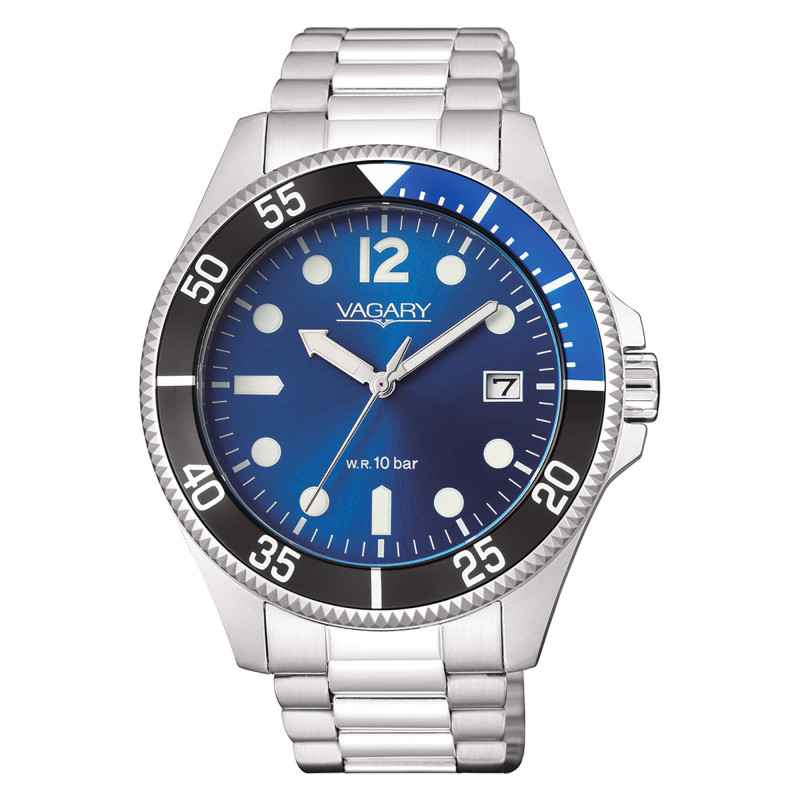 Orologio Aqua39 Quarzo Blu Acciaio VD5-112-73 Uomo Vagary