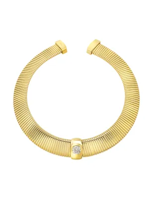 Collana Stylize dorata con zircone bianco Donna Breil