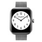 Orologio Smartwatch X02A Mesh Argento X02A-006VY Vagary