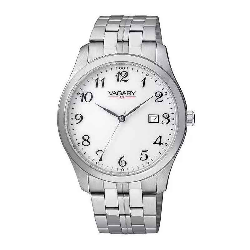 Orologio Quarzo Bianco Acciaio IH5-015-13 Uomo Vagary