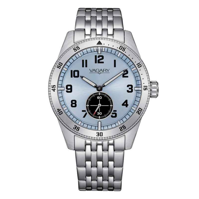 Orologio FlyBoy Piccoli Secondi Ice Blue Acciaio IB2-013-71 Uomo Vagary