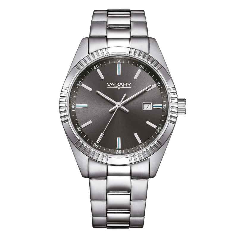 Orologio Timeless Quarzo Antracite Acciaio IB9-115-63 Uomo Vagary