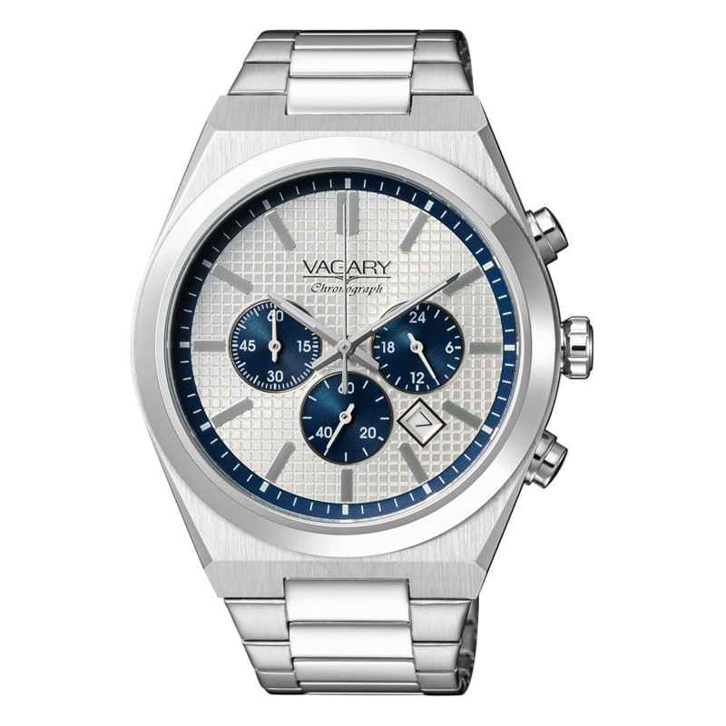 Orologio Timeless Crono Silver Acciaio IV4-918-11 Uomo Vagary Orologio Timeless Crono Silver Acciaio IV4-918-11 Uomo Vagary