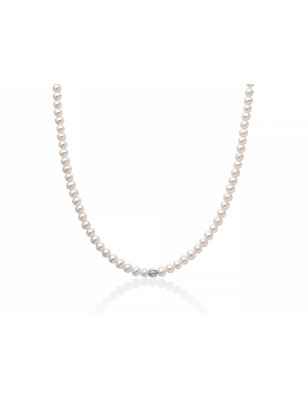 Collana PERLE BOULE ORO Donna Miluna Le Perle