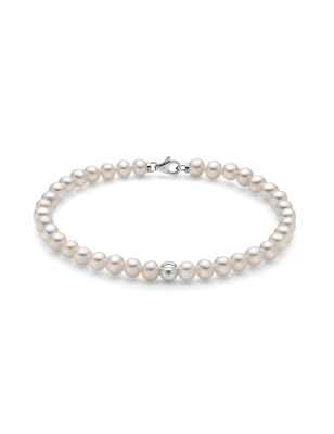 Bracciale PERLE BOULE ORO Donna Miluna Le Perle