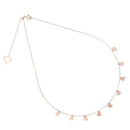 GIROCOLLO 18KT NOVE CUORI PENDENTI MAMAN ET SOPHIE - category_name - XDMG De Marchi Gianotti