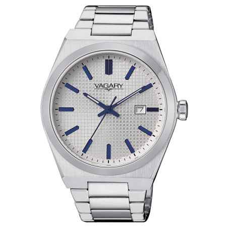 Orologio Timeless Silver Guilloché IB9-212-11 Uomo Vagary