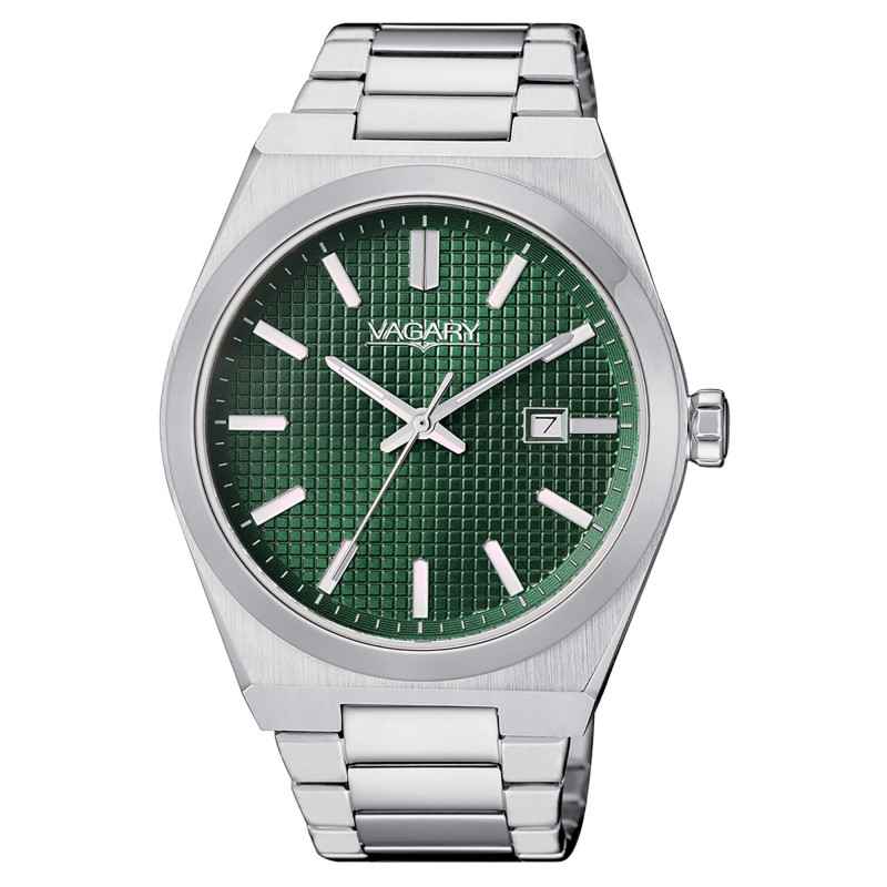 Orologio Timeless Verde Guilloché IB9-212-41 Uomo Vagary Orologio Timeless Verde Guilloché IB9-212-41 Uomo Vagary