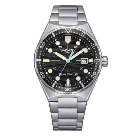Orologio Aqua39 Nero 39mm IB9-514-51 Uomo Vagary