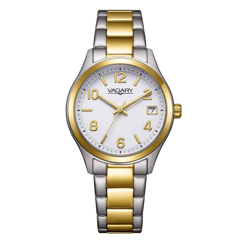 Orologio Timeless Lady Bicolore Oro 32mm IB9-638-11 Donna Vagary Orologio Timeless Lady Bicolore Oro 32mm IB9-638-11 Donna Vagary