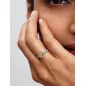 Anello Cuore in Rilievo Giallo mis.56 Donna Pandora
