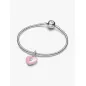 Charm Pendente Lucchetto Cuore Rosa "Yours" in ceramica Pandora Charm Pendente Lucchetto Cuore Rosa "Yours" in ceramica Pandora