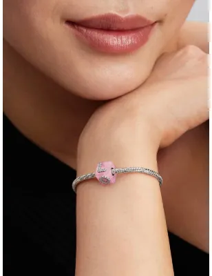 Charm Cubo Love Vetro di Murano Rosa Donna Pandora - category_name - XDMG De Marchi Gianotti