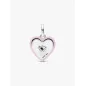 Charm Medallion Cuore Radiante Rosa Pandora ME Charm Medallion Cuore Radiante Rosa Pandora ME