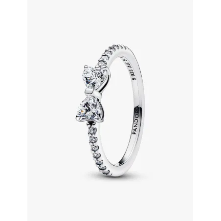 Anello Fiocco Scintillante Bianco mis.52 Donna Pandora