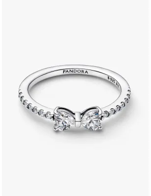 Anello Fiocco Scintillante Bianco mis.52 Donna Pandora