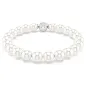 Bracciale Matrix, Crystal Pearl, Bianco Donna Swarovski