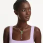 Collana a Y Gema, Multicolore, Placcato Color Oro Donna Swarovski Collana a Y Gema, Multicolore, Placcato Color Oro Donna Swarovski