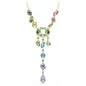 Collana a Y Gema, Multicolore, Placcato Color Oro Donna Swarovski Collana a Y Gema, Multicolore, Placcato Color Oro Donna Swarovski