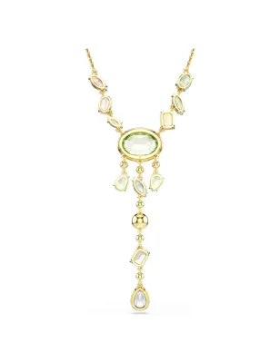 Collana a Y Gema, Multicolore, Placcato Color Oro Donna Swarovski - category_name - XDMG De Marchi Gianotti