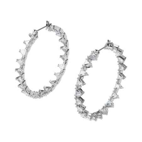 ORECCHINI CERCHIO DONNA SWAROVSKI ORTYX 5602230 SWAROVSKI