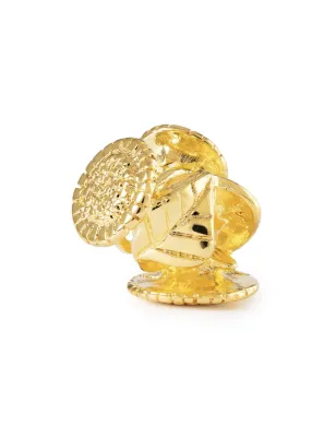 Bead Girasole placcato oro Donna Trollbeads