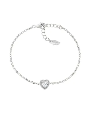 Bracciale Dolce Cuore Bianco Donna Amen