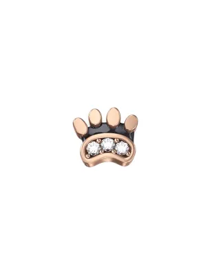 Elemento Orma Gatto Oro rosa e diamanti Donnaoro Elements