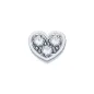 Elemento Cuore Reverso Oro bianco e Diamanti Donnaoro Elements