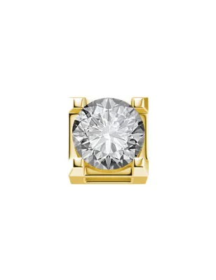 Elemento griffe Oro giallo e Diamante 0,05 ct Donnaoro