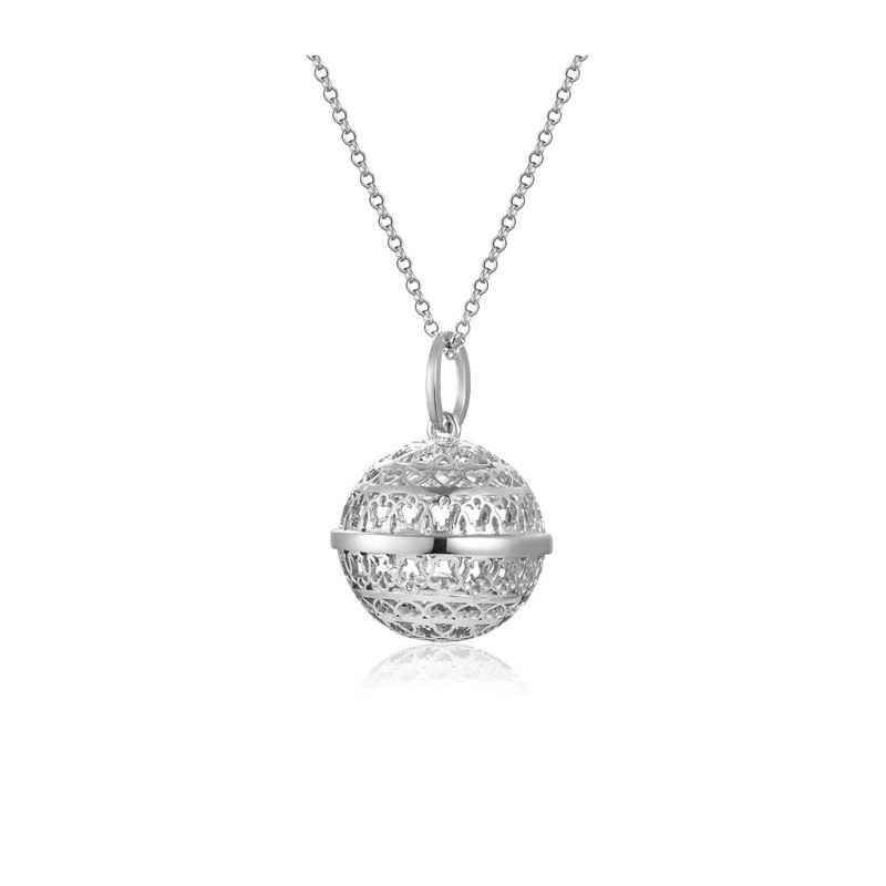 COLLANA CHIAMA ANGELI IN ARGENTO ROBERTO GIANNOTTI CHIAMA ANGELI