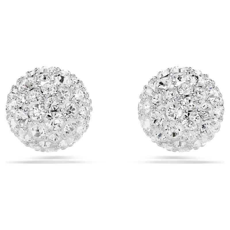Orecchini a lobo Dextera Taglio Round Sfera Donna Swarovski