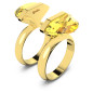 ANELLO LUCENT GIALLO M52 DONNA SWAROVSKI 