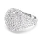 Anello COCKTAIL METEORA RODIO M58 Donna Swarovski