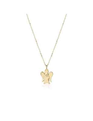 COLLANA PENDENTE ANGELO ORO E DIAMANTE ROBERTO GIANNOTTI PZ657 ROBERTO GIANNOTTI