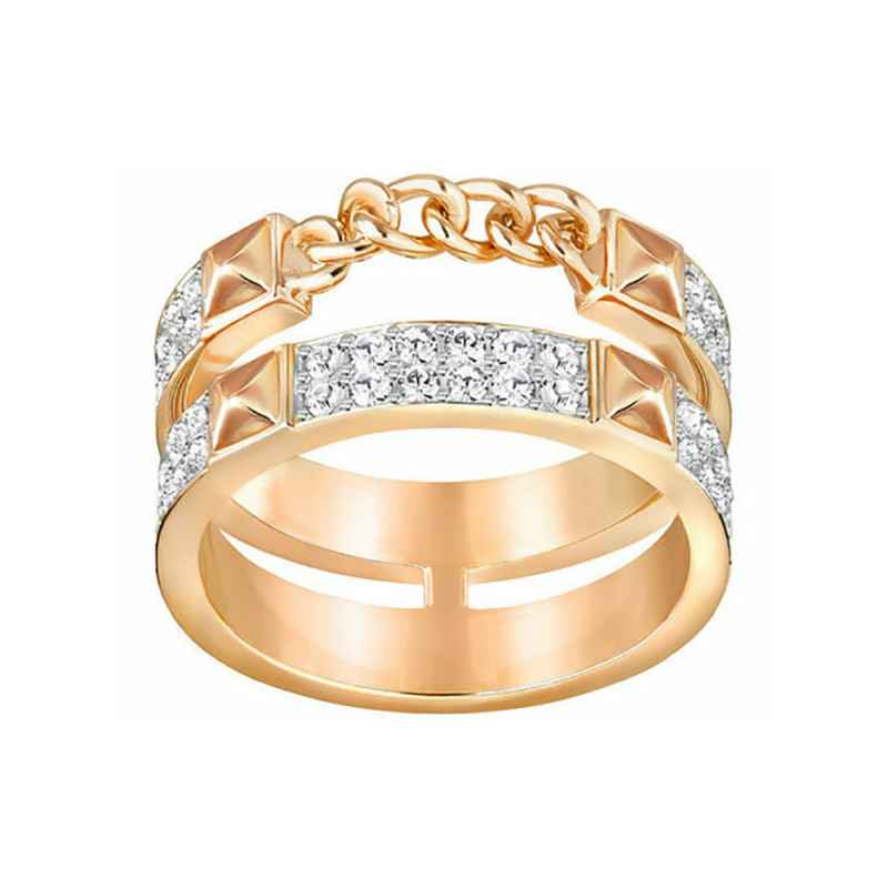 ANELLO FICTION RING ROSE M52 DONNA SWAROVSKI ANELLO FICTION RING ROSE M52 DONNA SWAROVSKI