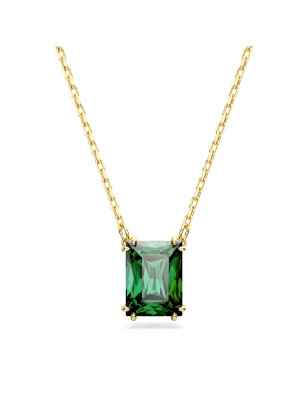 Collana TAGLIO RETTANGOLARE VERDE Donna Swarovski Matrix