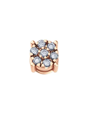 Elemento Griffe Oro Rosa e Diamanti 0.03 ct Donna Donnaoro