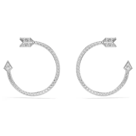 Orecchini a cerchio Idyllia, Freccia Donna Swarovski