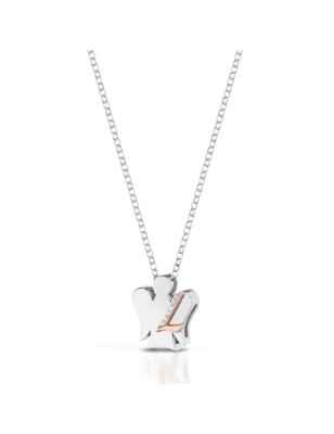 COLLANA ANGELO CON LETTERA L DONNA ROBERTO GIANNOTTI 